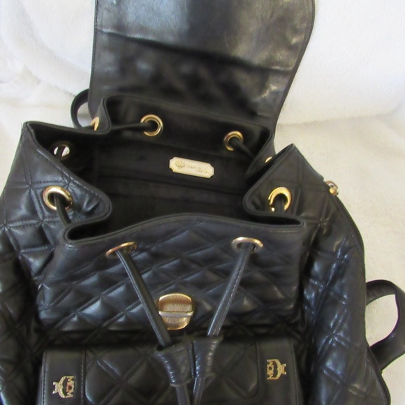 MCM Leather Back Pack